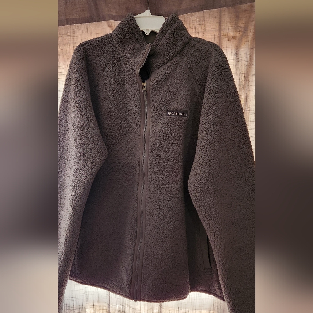 Columbia Charcoal Fleece Jacket